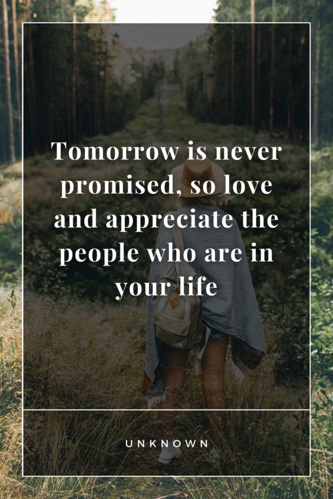 we are not promised tomorrow quotes